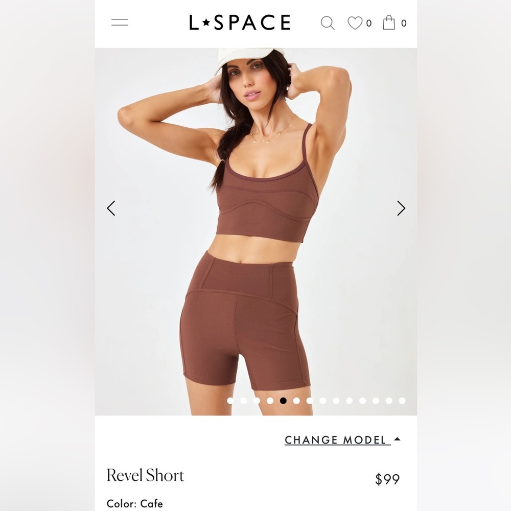 L*Space Revel Short. BNWT. Size M